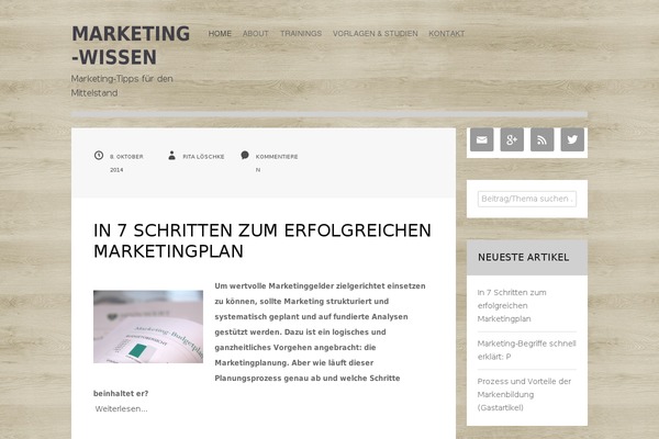 marketingblog-mittelstand.de site used Zoren-wpcom-1-0-child