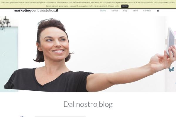 The7 theme site design template sample