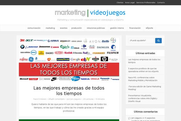 marketingdevideojuegos.com site used Goodnews45