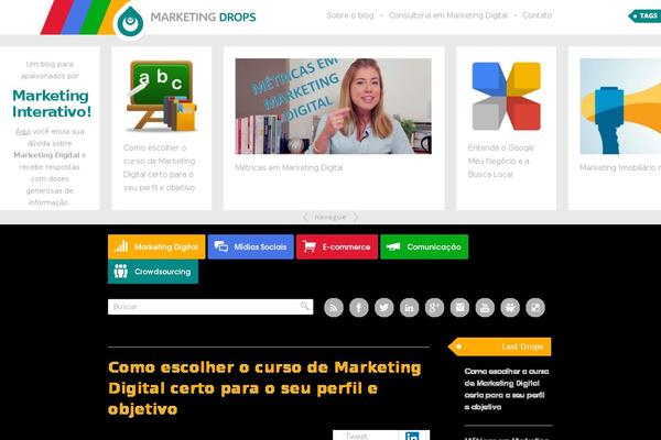 marketingdrops.com.br site used Instantepress