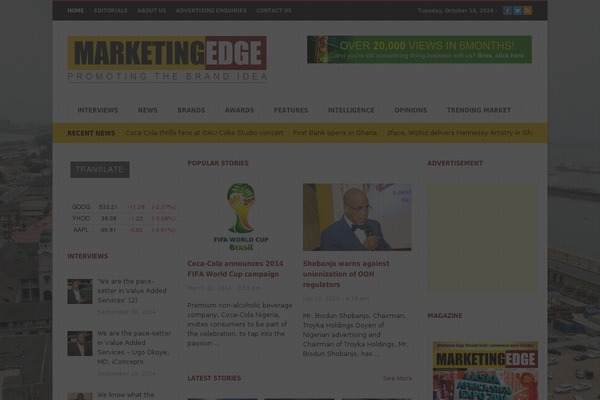 marketingedge.com.ng site used Marketingedge