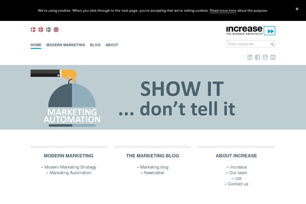 marketingincrease.com site used Increase-corporate