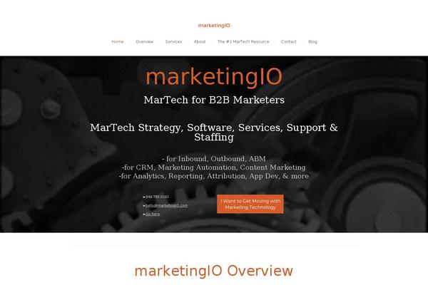 marketingio.com site used Gt3-wp-quidditch