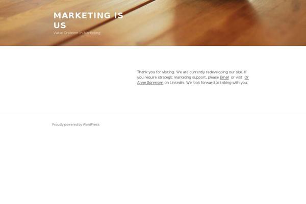 marketingisus.com.au site used Headway-2013