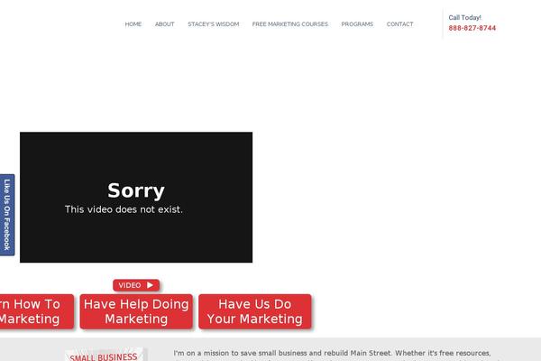 Twenty Fifteen theme site design template sample