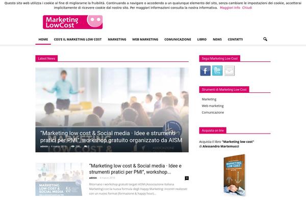 Newspaper theme site design template sample