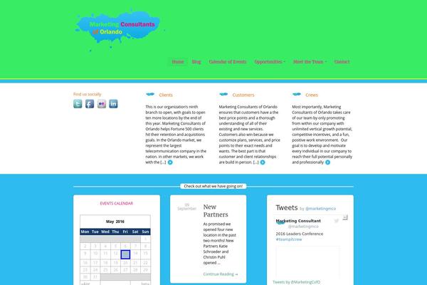 Scrollider theme site design template sample