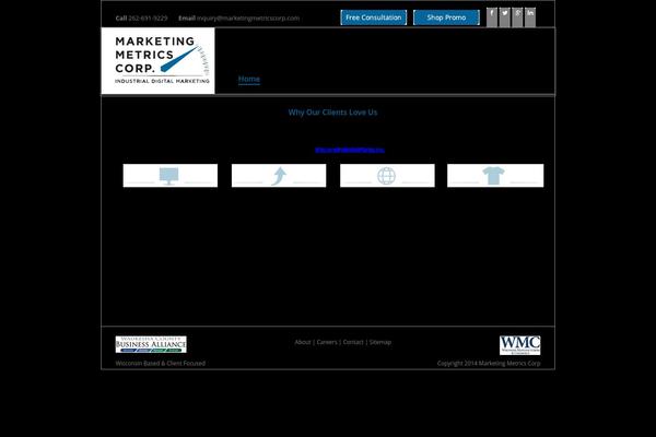 marketingmetricscorp.com site used Mmc