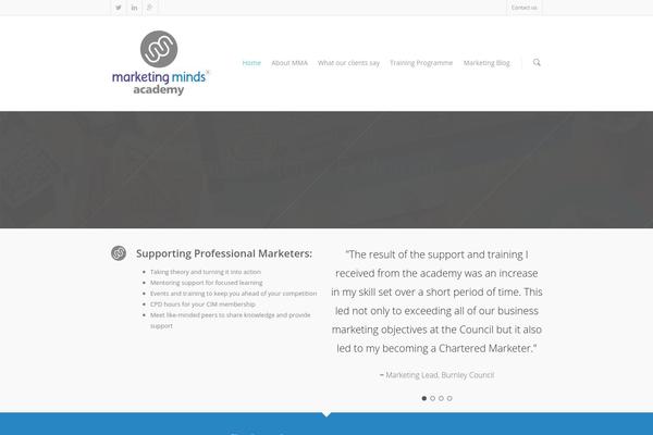 marketingminds.info site used Magine