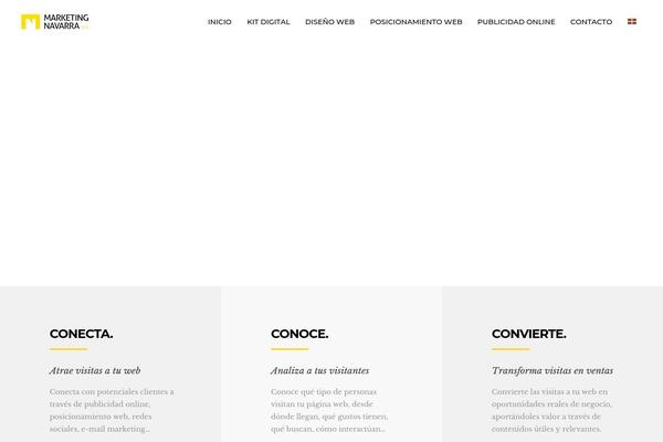 Vangard theme site design template sample