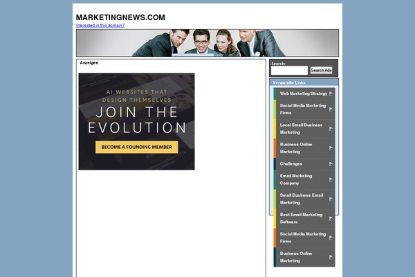 marketingnews.com site used Sam Download