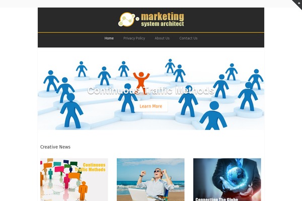 marketingsystemarchitect.com site used Avada
