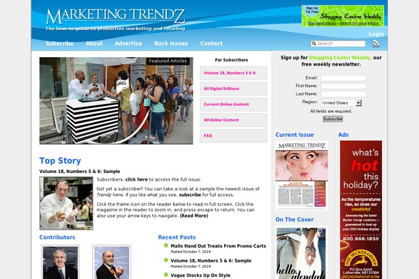 marketingtrendz.net site used Trendz-2