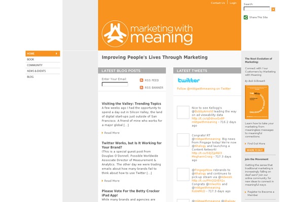 marketingwithmeaning.com site used Mwm