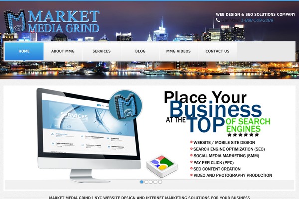 marketmediagrind.com site used Theme55753