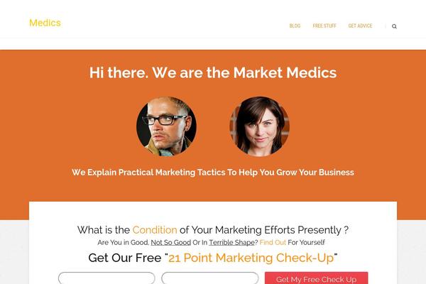 marketmedics.com site used Pressive