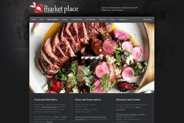 marketplace-restaurant.com site used Osteria-child