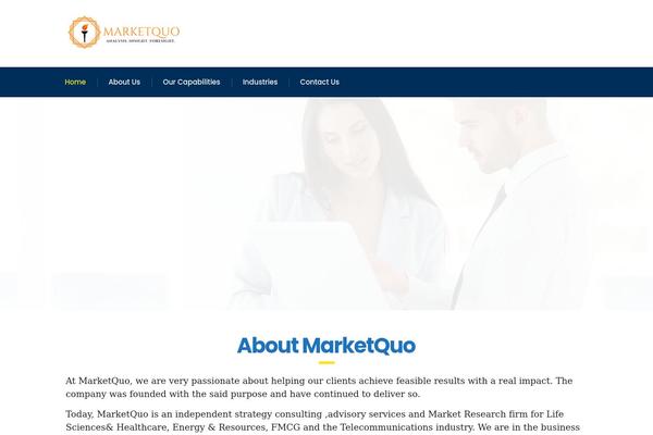 marketquo.com site used Consulting-theme