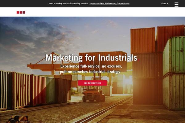 Ism theme site design template sample