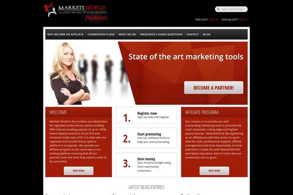 marketsworldpartners.com site used Affiliates