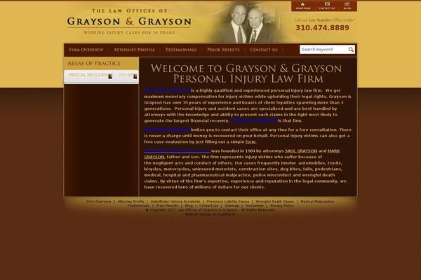 markgraysonlaw.com site used Graysonandgrayson_2011