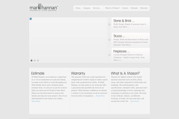 markhannan.ca site used Concise