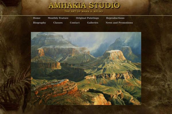 markkelsoart.com site used Amhakiathemet
