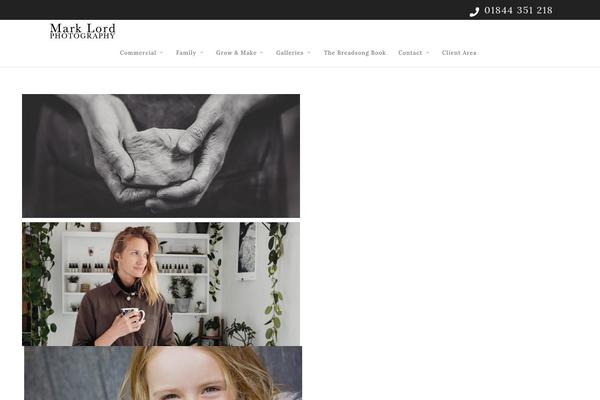 Photography-child theme site design template sample