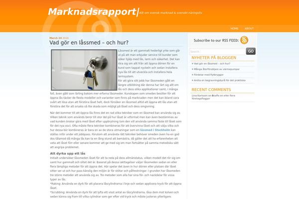 marknadsrapport.com site used Trendyorange