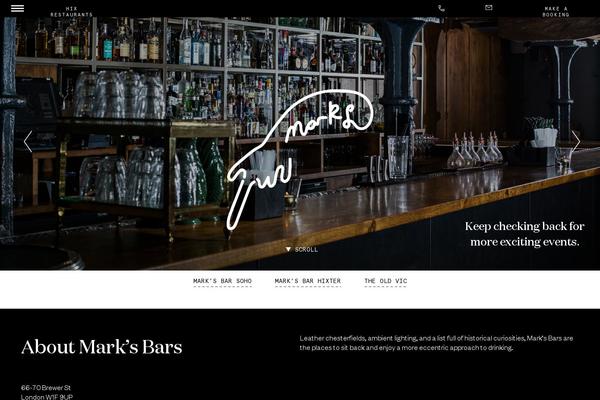 marksbar.co.uk site used Hix