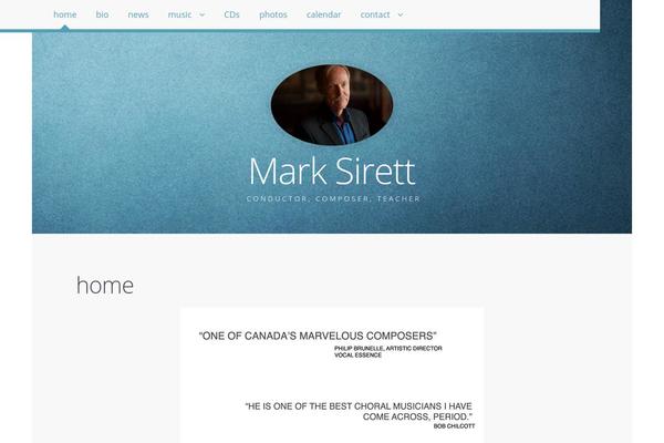 marksirett.ca site used Signify Dark