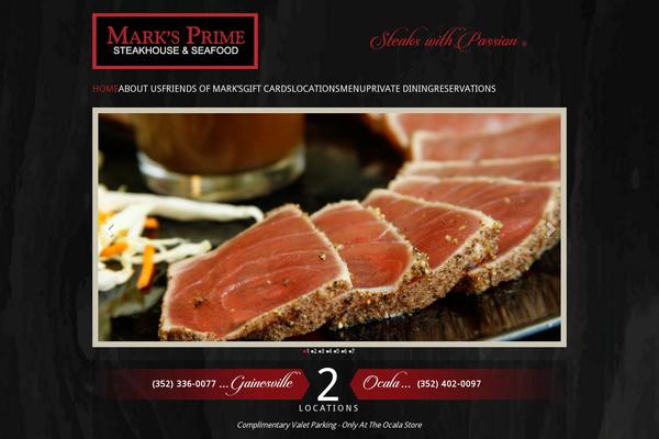 marksprimesteakhouse.com site used One-up