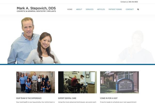 Bridge theme site design template sample