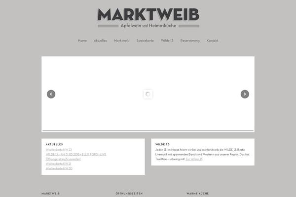 marktweib.de site used Marktweib