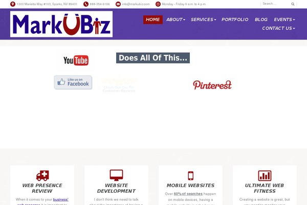 markubizonlinemarketing.com site used PressCore
