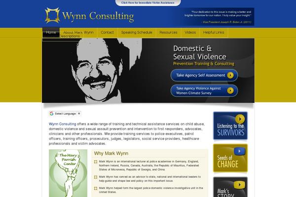 markwynn.com site used Mark-wynn-theme