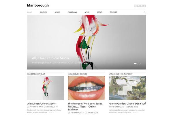 marlborough theme websites examples