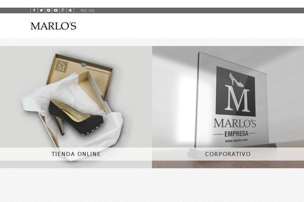 marlos.com site used Marloslandingtheme