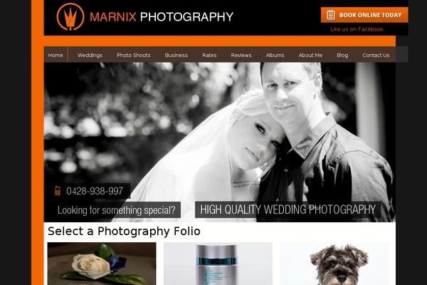 marnixphotography.com.au site used Marnix