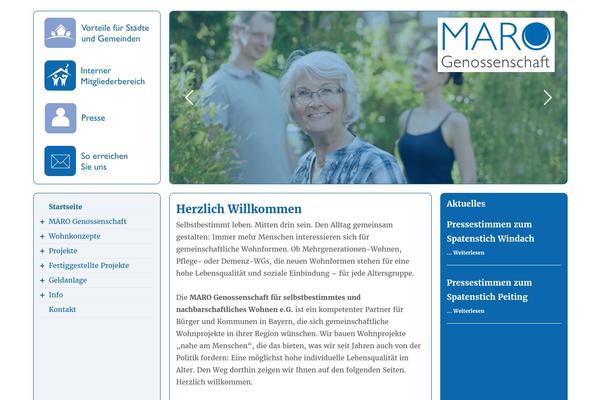 maro-zentrum.de site used Marozentrum