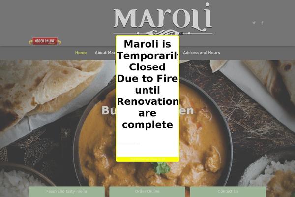 maroli.ca site used Linguini