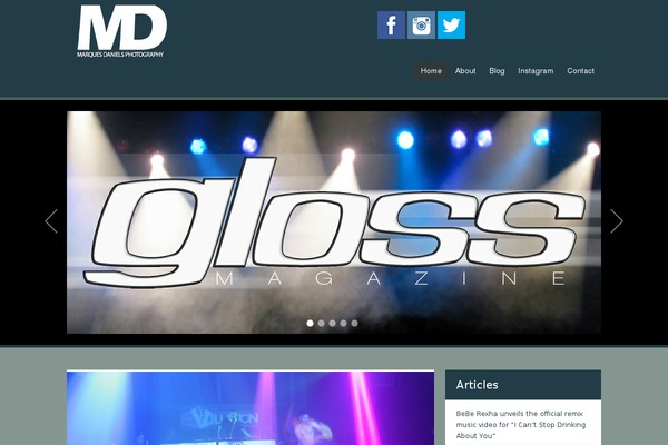 Site using Share Buttons by AddThis plugin