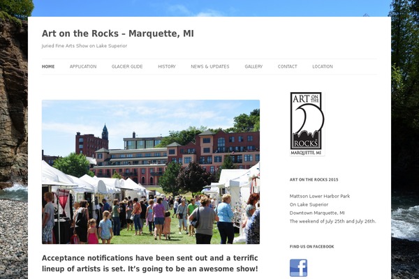 Twenty Twelve theme site design template sample