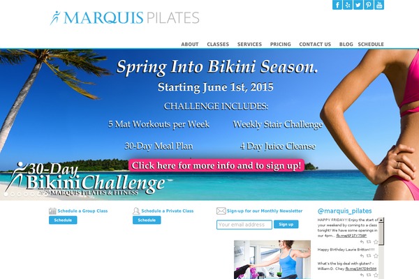 marquispilates.com site used Marquis2014