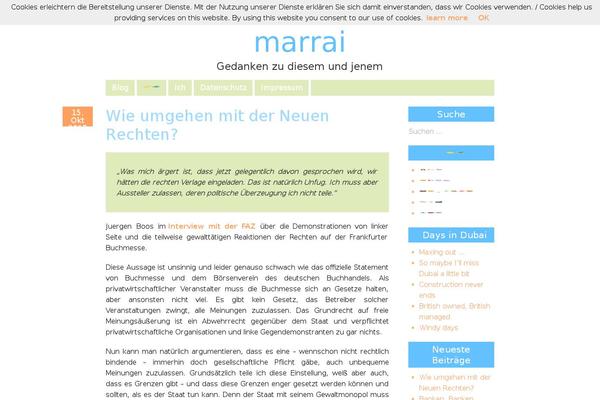 marrai.de site used Scrappy-mod
