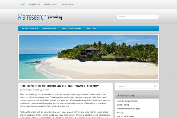 marresearch.org site used Liburan