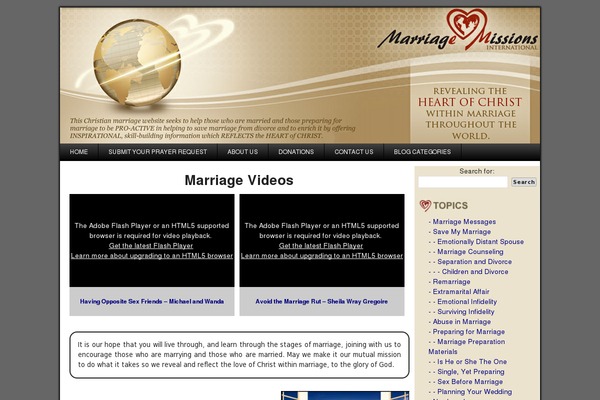 marriagemissions.com site used Marriage-missions