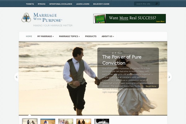marriagewithpurpose.com site used Aggregate