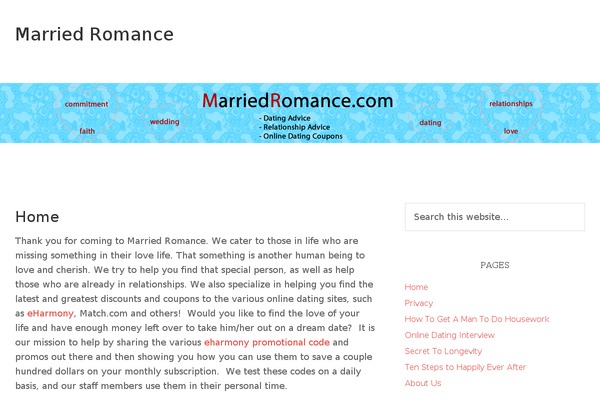 marriedromance.com site used Elegant-news-magazine