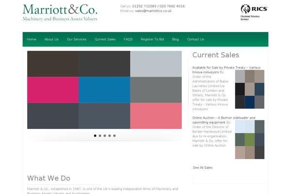 marriottco.co.uk site used Template-child
